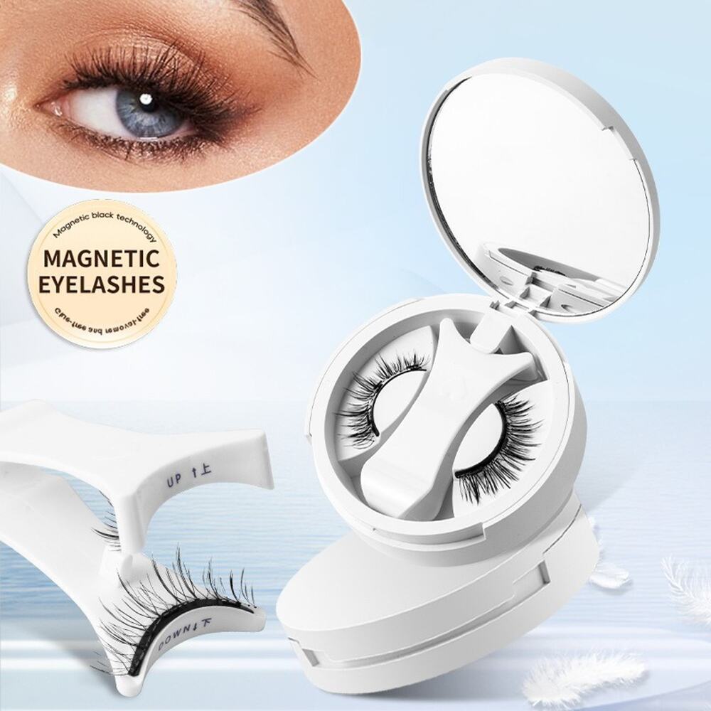 Magnetic False Eyelashes Integrated Storage Box Glue-free Magnet False Eyelashes
